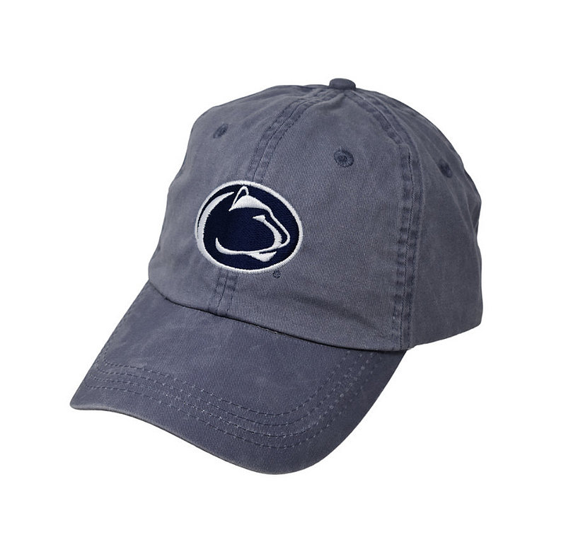 Ahead Penn State Lion Head Stone Blue Adjustable Hat Nittany Lions (PSU) (Ahead )