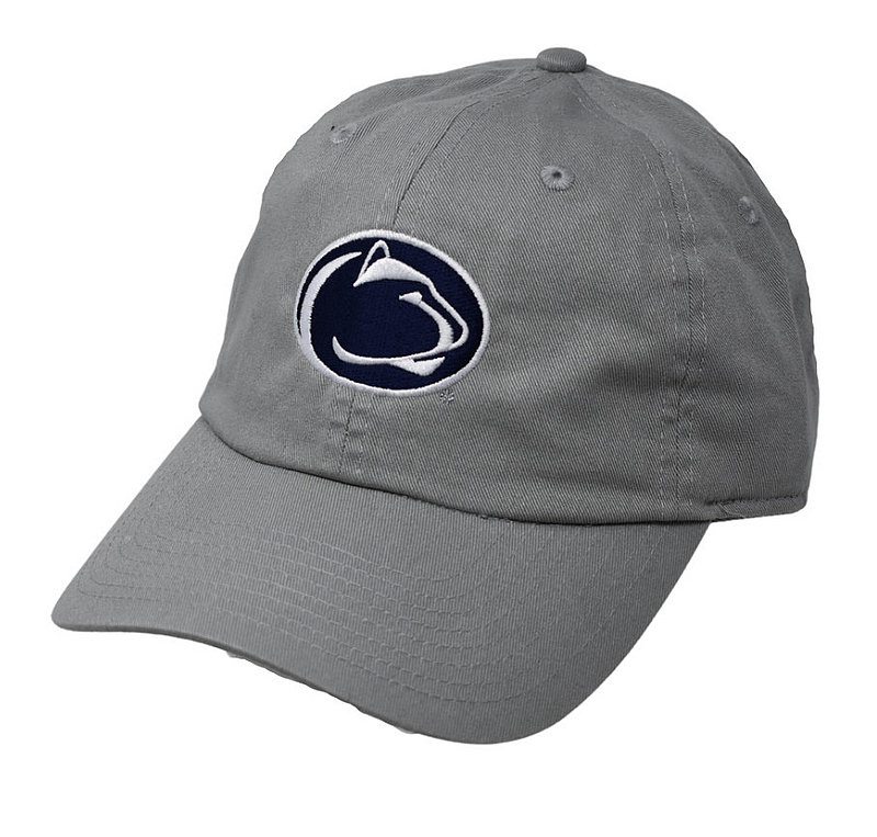 Penn State Nittany Lions Lion Head Relaxed Fit Hat Grey 