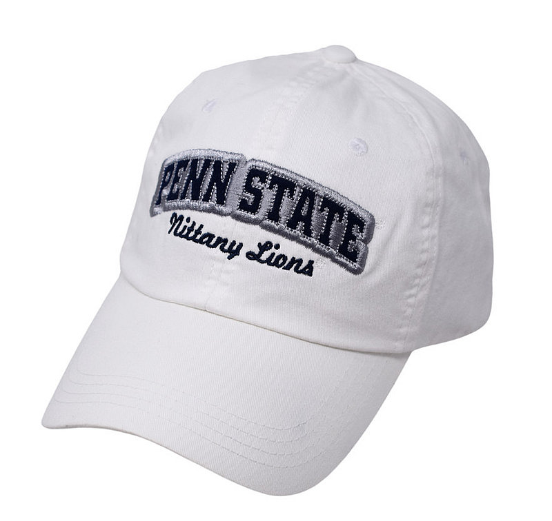 Ahead Penn State Nittany Lions Script White Adjustable Hat Nittany Lions (PSU) (Ahead)