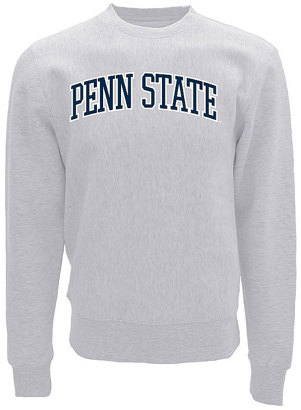 Penn State Embroidered Arch Ash Reverse Weave Crewneck Sweatshirt 