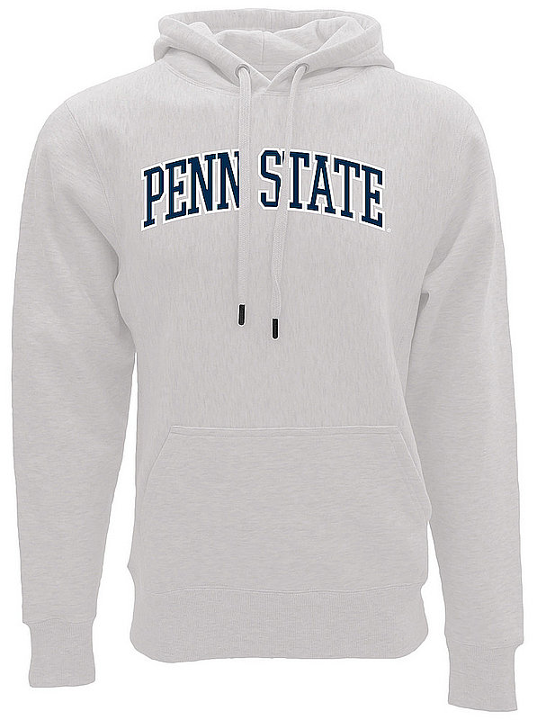 Penn State Embroidered Arch Ash Reverse Weave Hooded Sweatshirt 