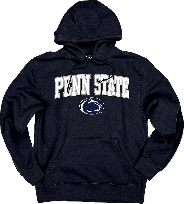 Penn State Embroidered Hooded Sweatshirt Navy