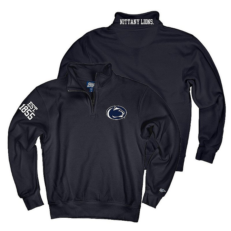 Blue 84 Penn State Navy Embroidered Quarter Zip Nittany Lions (PSU) (Blue 84)