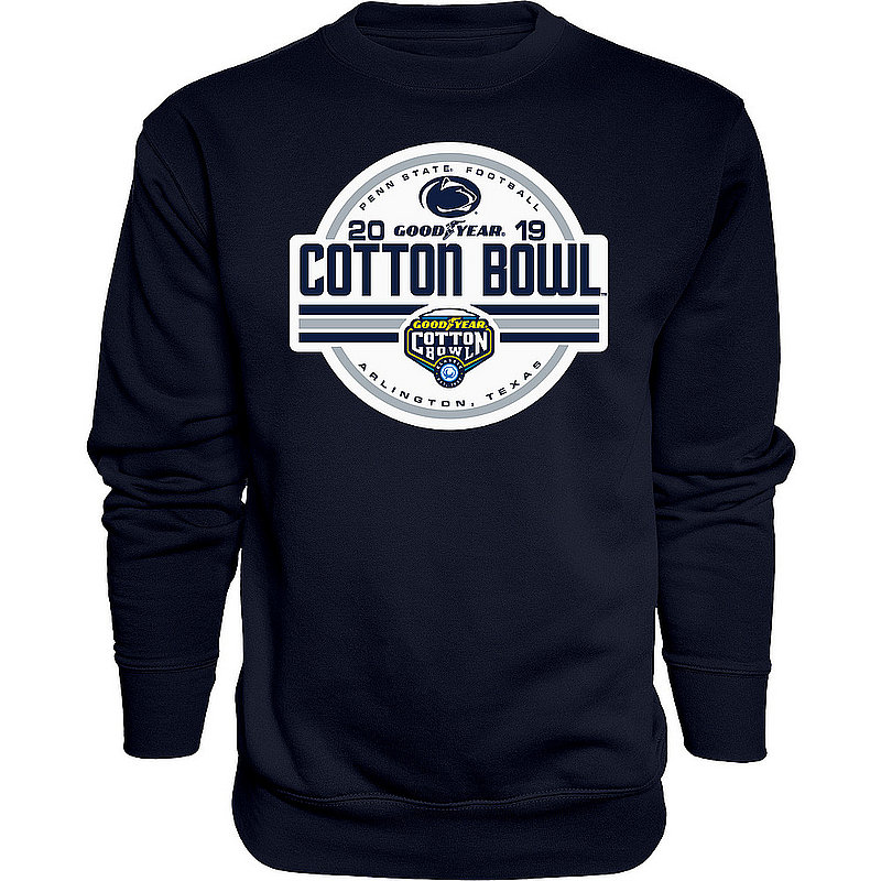 Blue 84 Penn State Nittany Lions 2019 Cotton Bowl Game Crewneck Sweatshirt Navy Nittany Lions (PSU) (Blue 84)