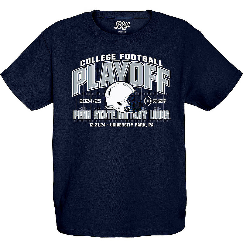 Penn State Nittany Lions 2024 College Football Playoff Youth T-Shirt Navy
