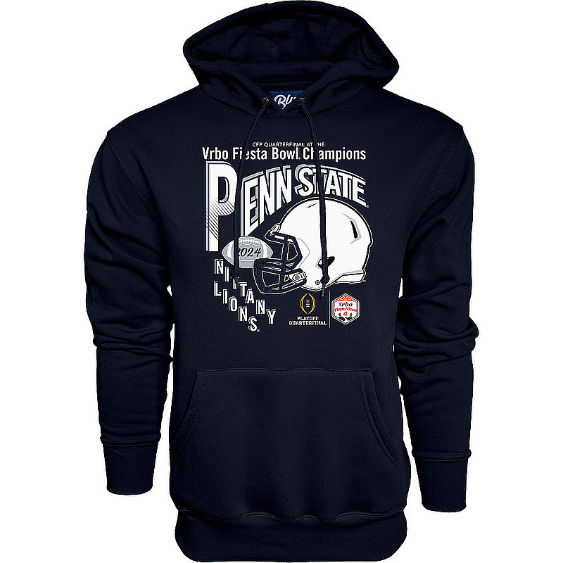 Blue 84 Penn State Nittany Lions 2024 Fiesta Bowl Champions Hooded Sweatshirt Navy Nittany Lions (PSU) (Blue 84 )