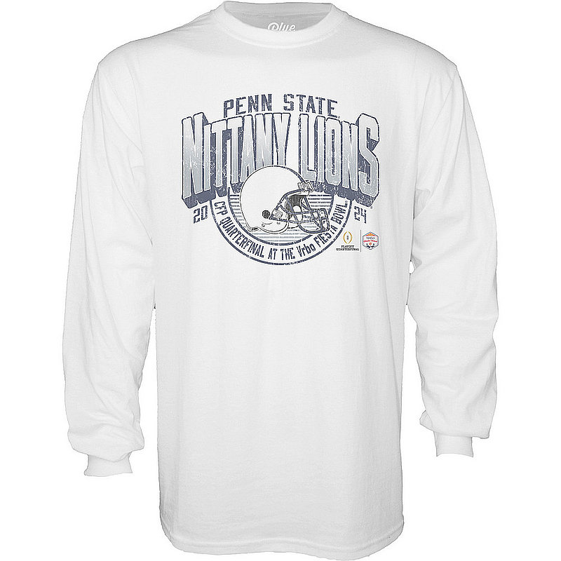 Blue 84 Penn State Nittany Lions 2024 Vrbo Fiesta Bowl Long Sleeve T-Shirt White Nittany Lions (PSU) (Blue 84 )