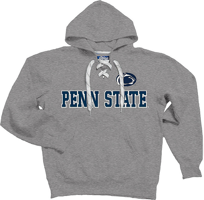 Blue 84 Penn State Nittany Lions Embroidered Heather Grey Hockey Hood Nittany Lions (PSU) (Blue 84 )