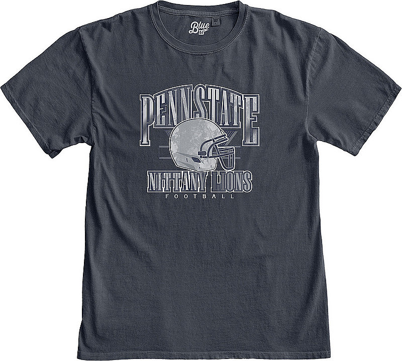 Blue 84 Penn State Nittany Lions Football Puff Ink Ringspun Tee Indigo Nittany Lions (PSU) (Blue 84 )