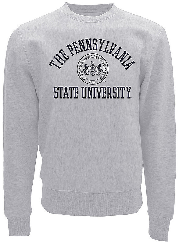 Blue 84 Penn State University Ash Reverse Weave Crewneck Sweatshirt Nittany Lions (PSU) (Blue 84)
