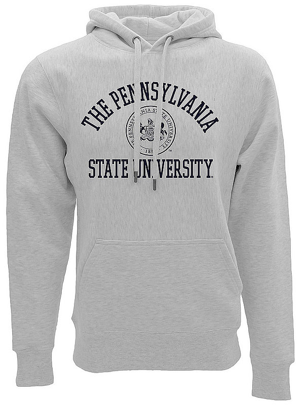 Blue 84 Penn State University Ash Reverse Weave Hooded Sweatshirt Nittany Lions (PSU) (Blue 84)