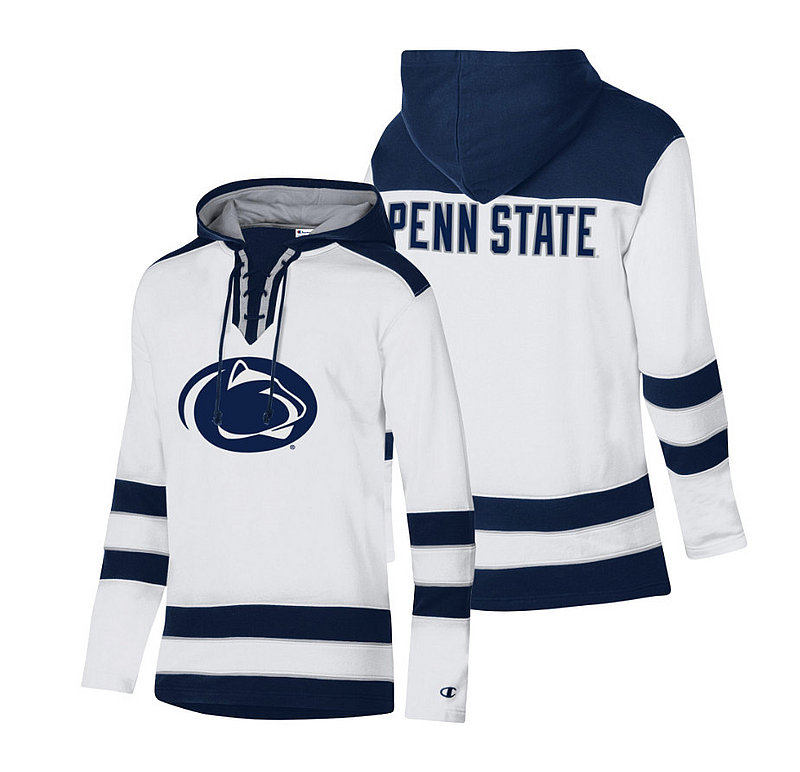 Penn State Mens Super Fan Hockey Style Embroidered Hood