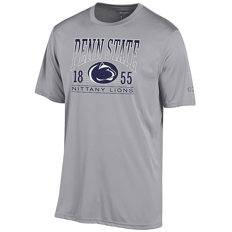 Champion Penn State Nittany Lions Champion Athletic Active Grey Performance Tee Nittany Lions (PSU) (Champion )