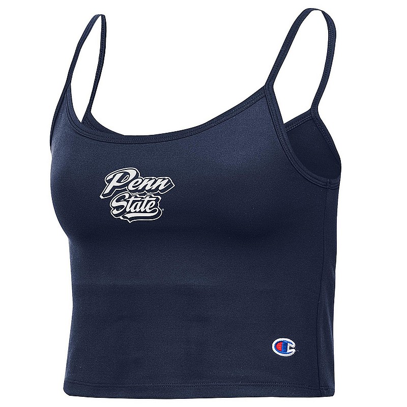 Champion Penn State Nittany Lions Edgy Womens Strappy Crop Tank Navy Nittany Lions (PSU) (Champion)