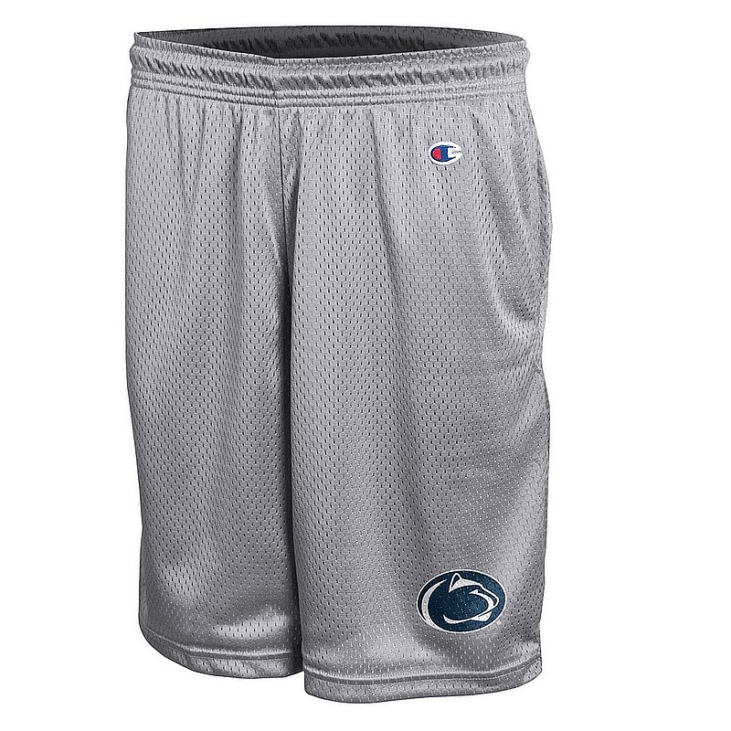 Penn State Nittany Lions Mens Champion Shorts Active Grey