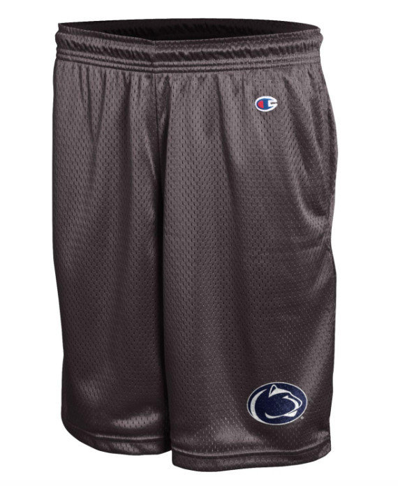 Penn State Nittany Lions Mens Champion Shorts Charcoal 