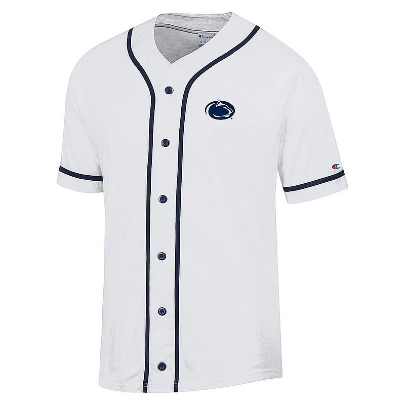 Champion Penn State Nittany Lions Super Fan White Baseball Tee Nittany Lions (PSU) (Champion )