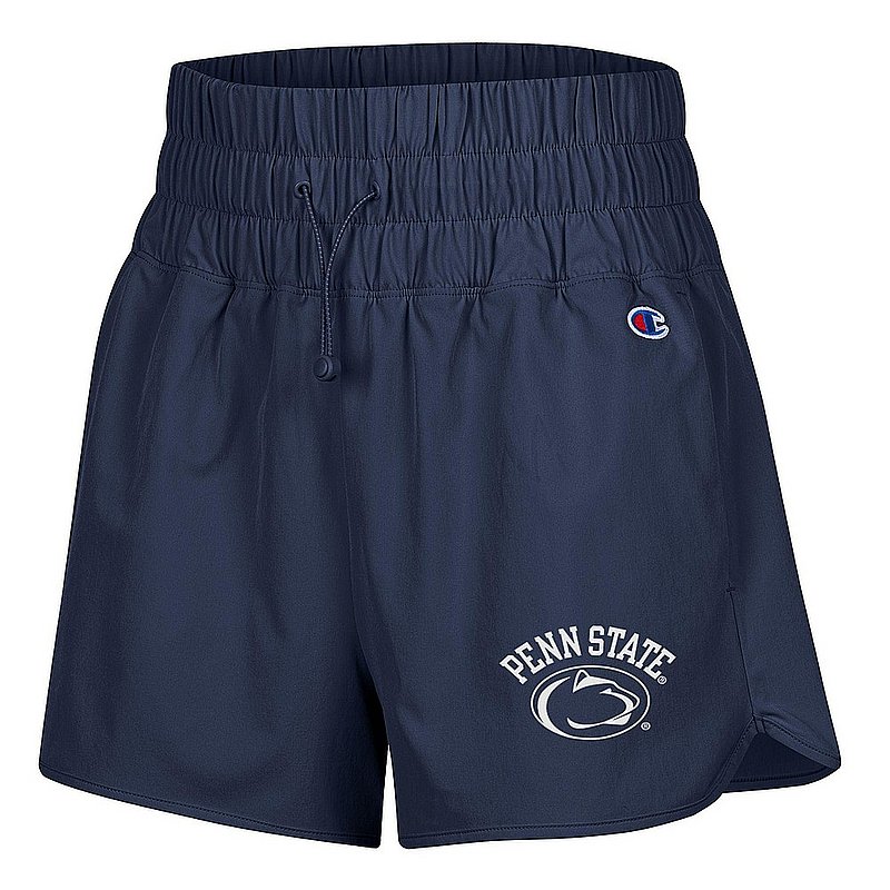 Champion Penn State Women's Champion High Waisted Woven Shorts Navy Nittany Lions (PSU) (Champion )