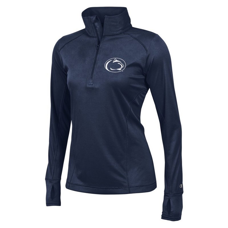 Penn State Women's Performance Quarter Zip Shirt Navy