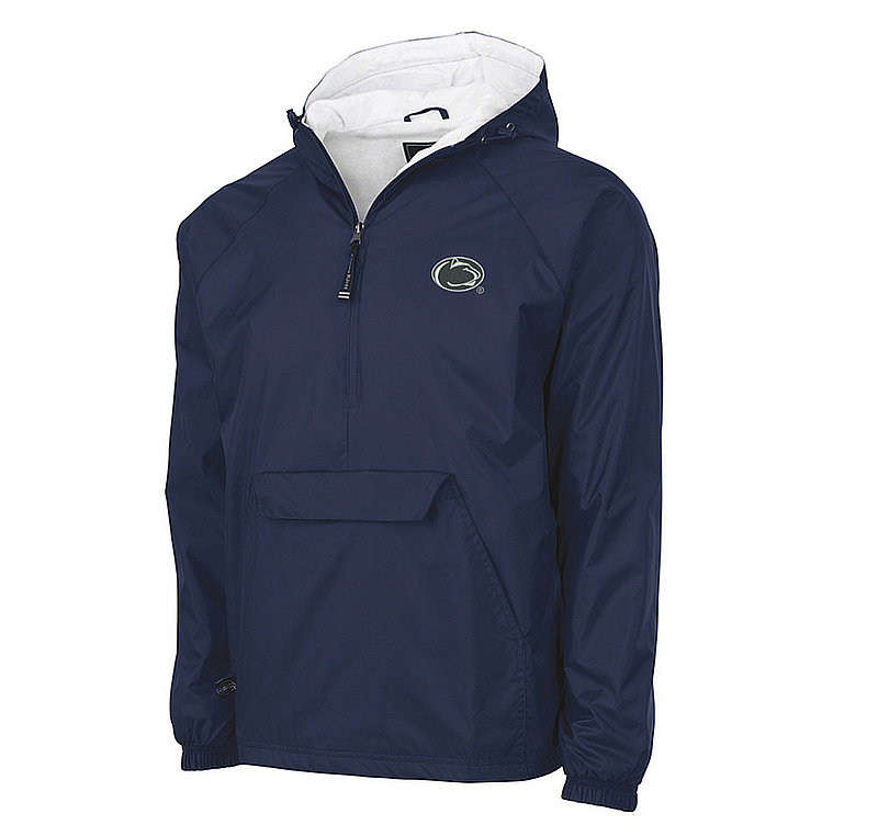 Charles River Penn State Classic Solid Navy Pullover Rain Jacket Nittany Lions (PSU) (Charles River )