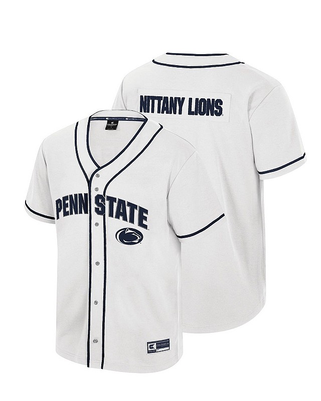 Colosseum Penn State Adult Embroidered Detonation Baseball Jersey Nittany Lions (PSU) (Colosseum)