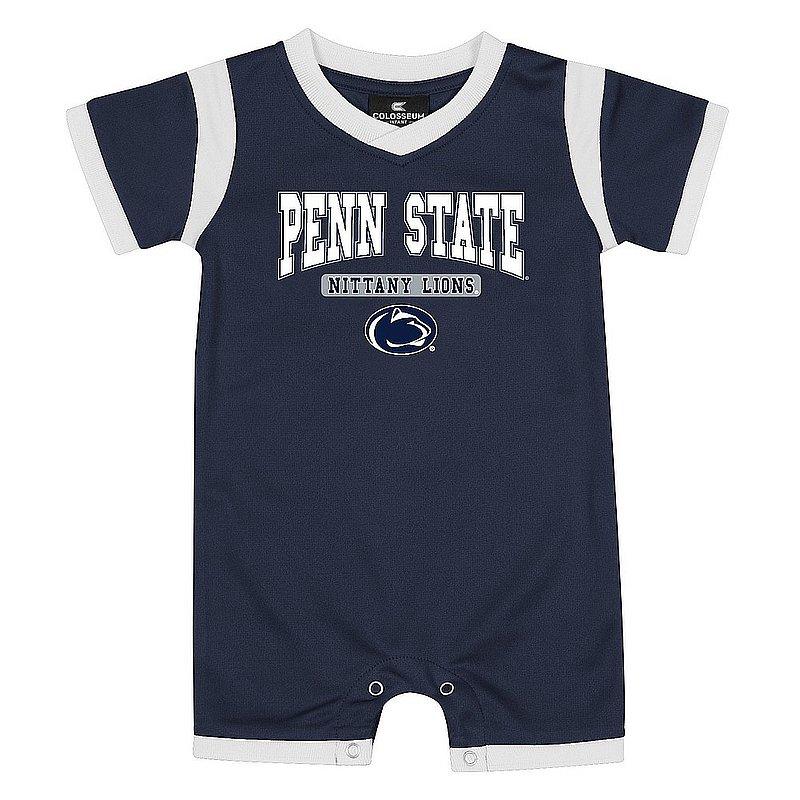 Penn State Infant Football Jersey Onesie Romper