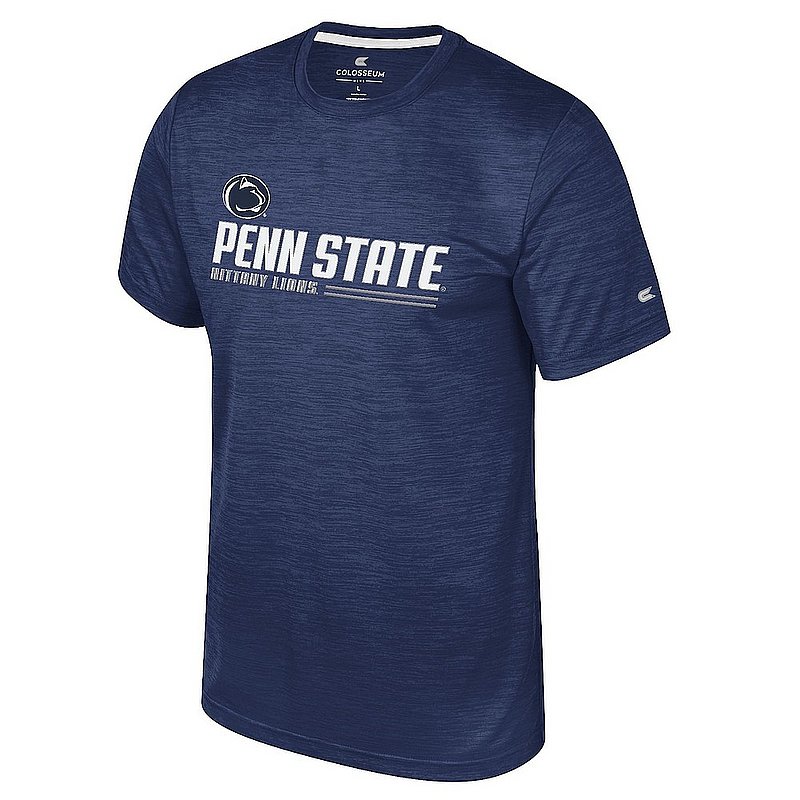 Colosseum Penn State Langmore Marled Navy Performance Tee Nittany Lions (PSU) (Colosseum )