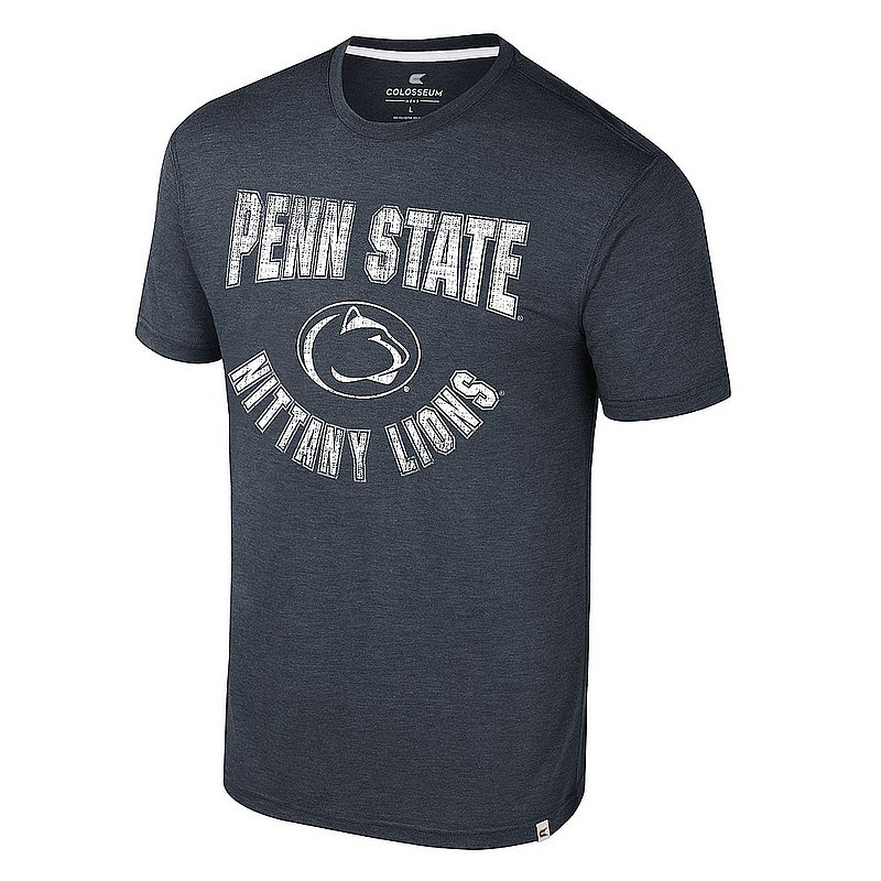 Penn State Mens Distressed Dual Blend Tee 