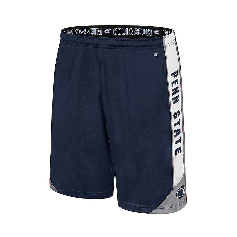 Colosseum Penn State Mens Haller Navy Performance Shorts Nittany Lions (PSU) (Colosseum )