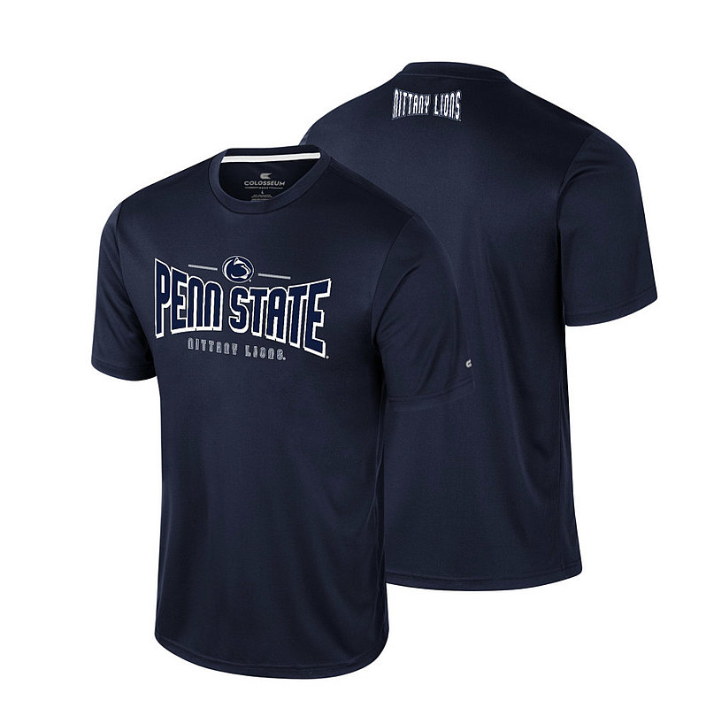 Colosseum Penn State Mens Navy Rival Performance Tee Nittany Lions (PSU) (Colosseum )