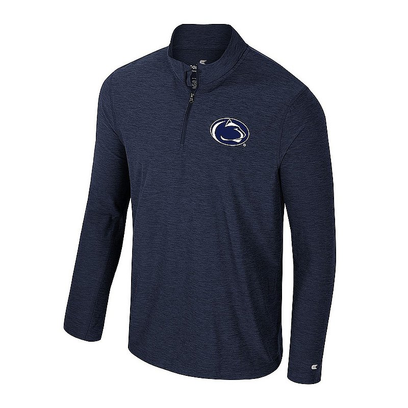 Colosseum Penn State Mens Performance Revolution Navy Quarter Zip Nittany Lions (PSU) (Colosseum )