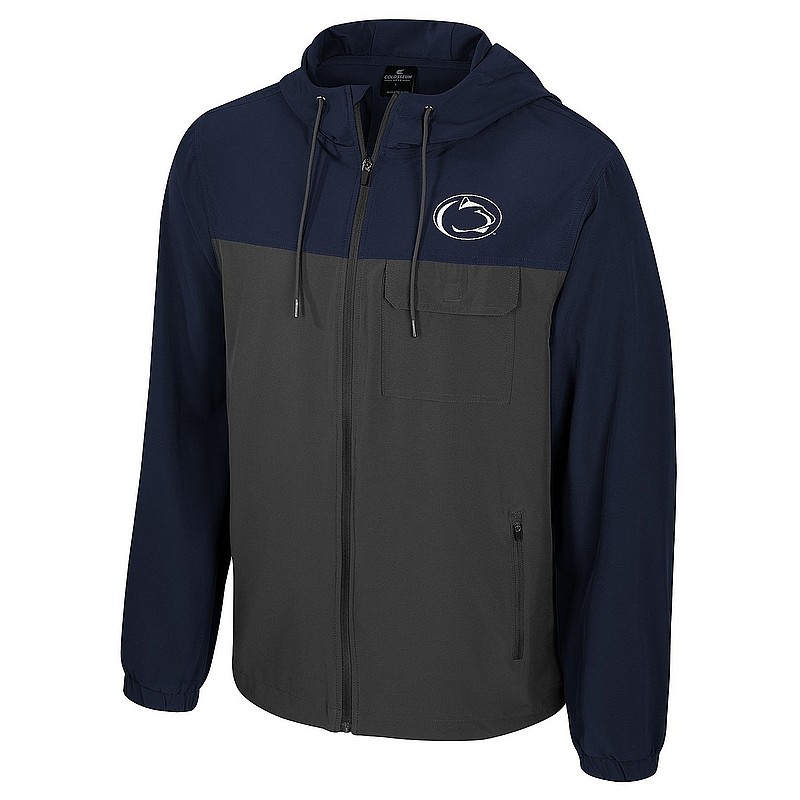 Colosseum Penn State Nittany Lions Full Zip Fission Hooded Jacket Nittany Lions (PSU) (Colosseum )