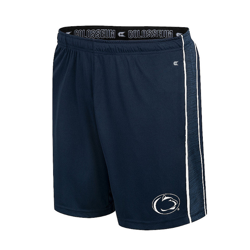 Colosseum Penn State Nittany Lions Mens Performance Tempest Navy Shorts Nittany Lions (PSU) (Colosseum )