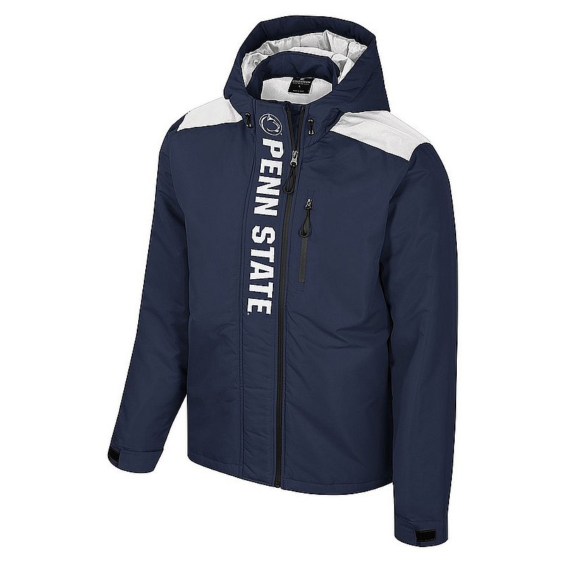 Colosseum Penn State Nittany Lions Mens Winter Full Zip Puff Jacket Nittany Lions (PSU) (Colosseum )