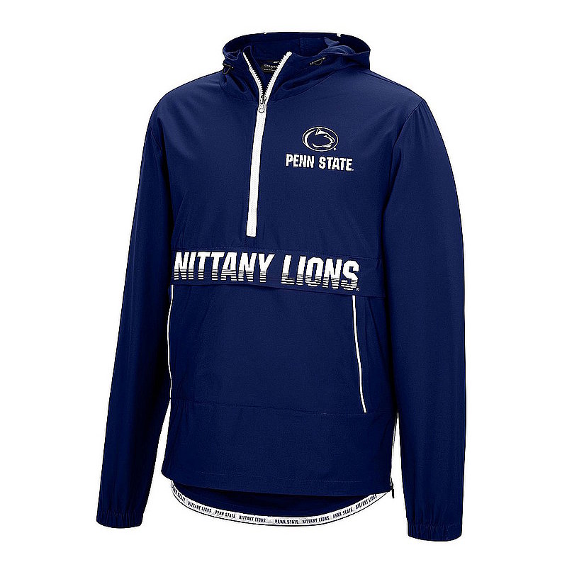 Colosseum Penn State Nittany Lions Navy Anorak Quarter Zip Jacket Nittany Lions (PSU) (Colosseum )