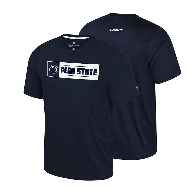 Colosseum Penn State Nittany Lions Quantum Performance Tee Navy Nittany Lions (PSU) (Colosseum)