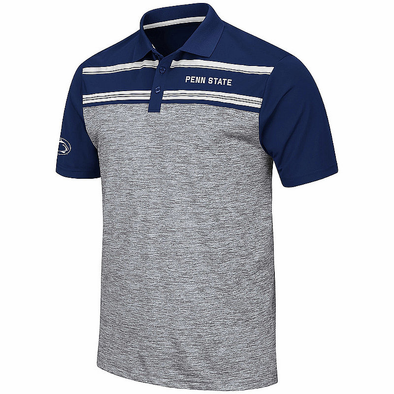 Penn State Nittany Lions Striped Performance Murtaugh Polo  