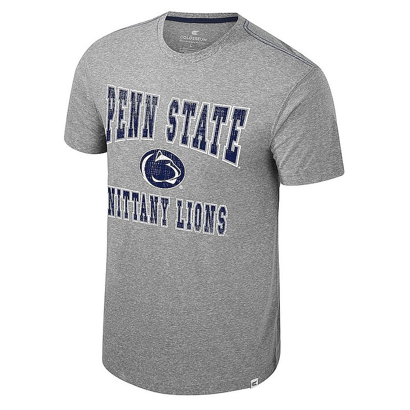 Penn State Nittany Lions Tri-Blend Heather Grey Tee 