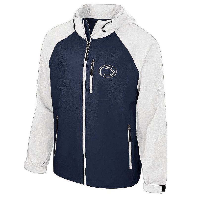 Colosseum Penn State Nittany Lions Wilkes Colorblock Full Zip Jacket Nittany Lions (PSU) (Colosseum)