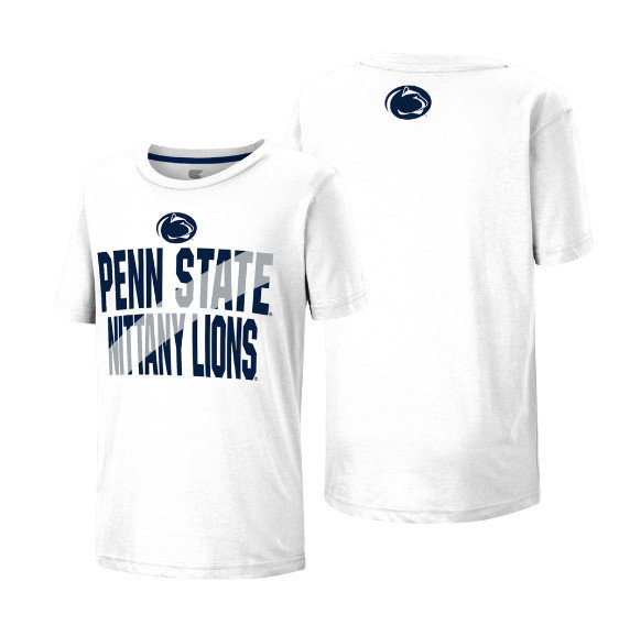 Penn State Nittany Lions Youth Athletic White Performance Tee