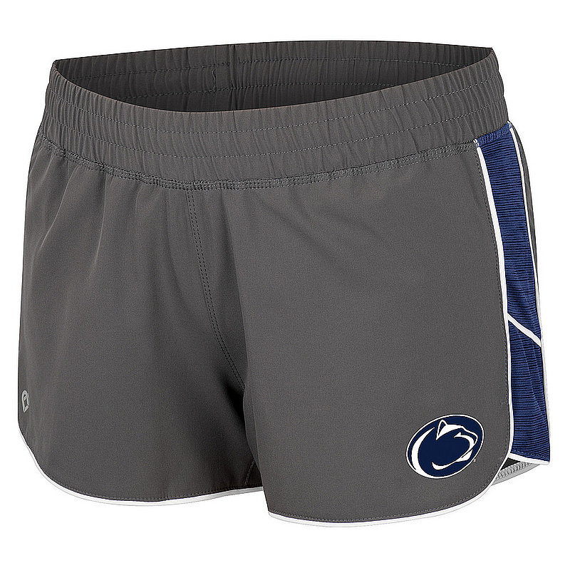 Colosseum Penn State Women's Charcoal Running Shorts Nittany Lions (PSU) (Colosseum )