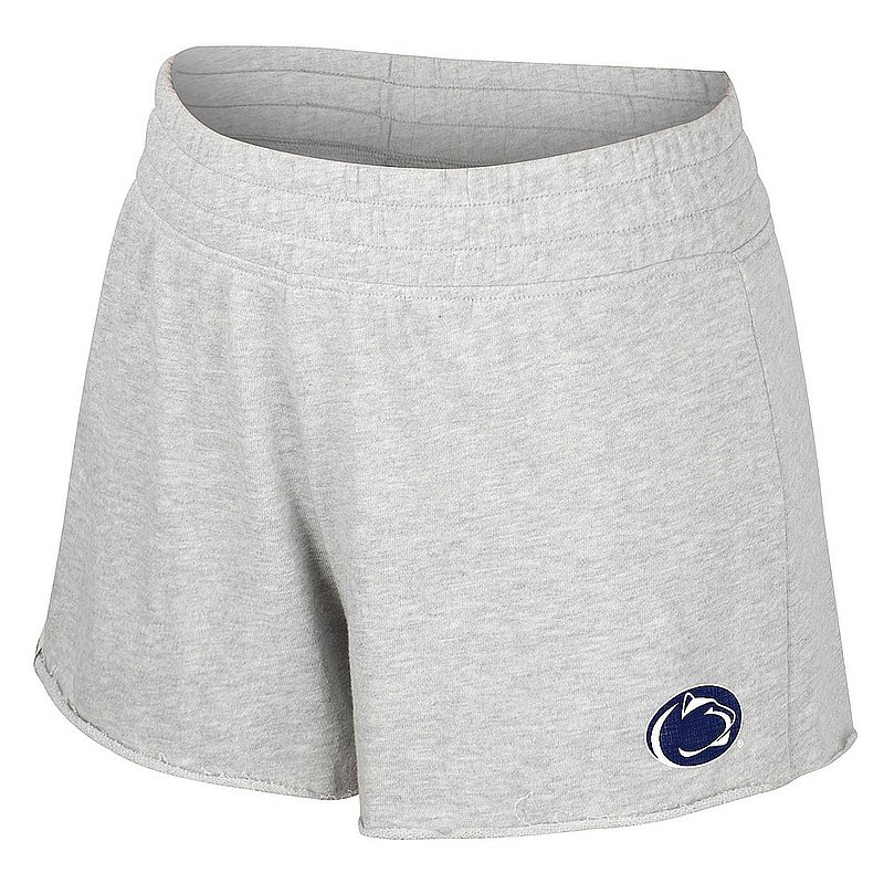 Penn State Women's Grey Terry Drapey Shorts 