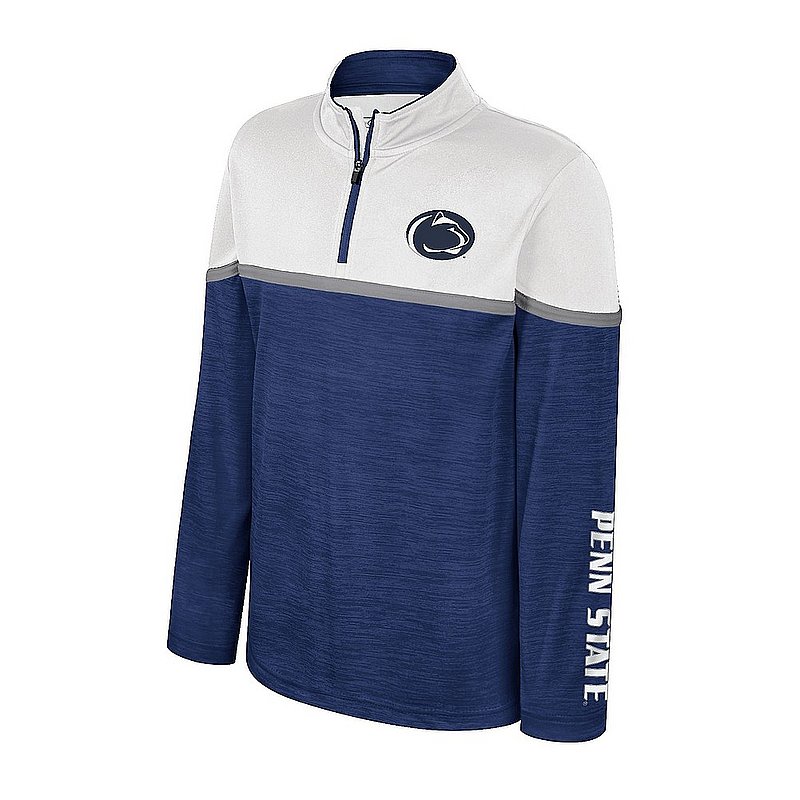 Colosseum Penn State Youth Color Block Quarter Zip Windshirt Nittany Lions (PSU) (Colosseum )