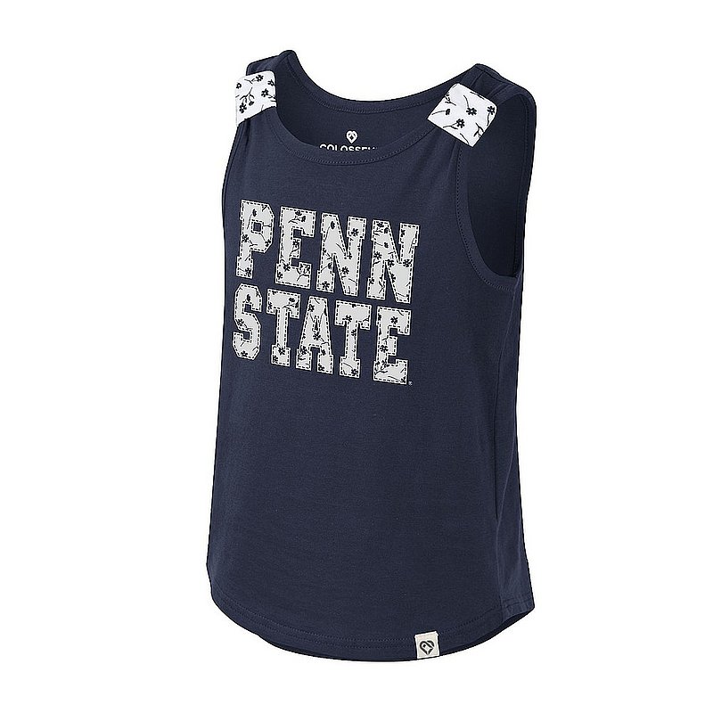 Colosseum Penn State Youth Girls Wildflower Tank Top Nittany Lions (PSU) (Colosseum )