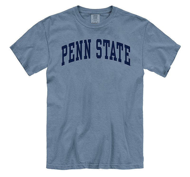 Comfort Colors Penn State Arching Comfort Colors T-Shirt Blue Jean Nittany Lions (PSU) (Comfort Colors )