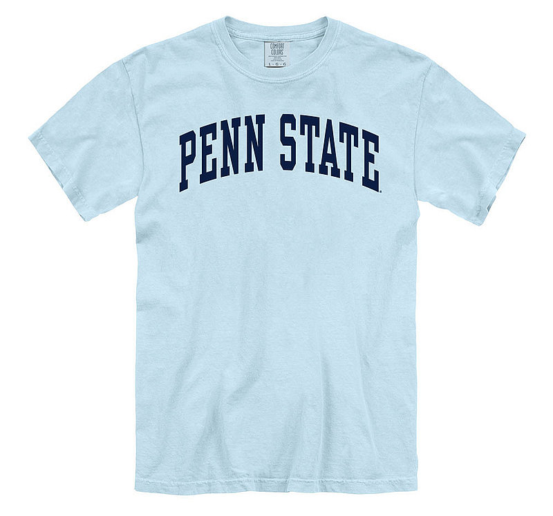 Comfort Colors Penn State Arching Comfort Colors T-Shirt Chambray Nittany Lions (PSU) (Comfort Colors)