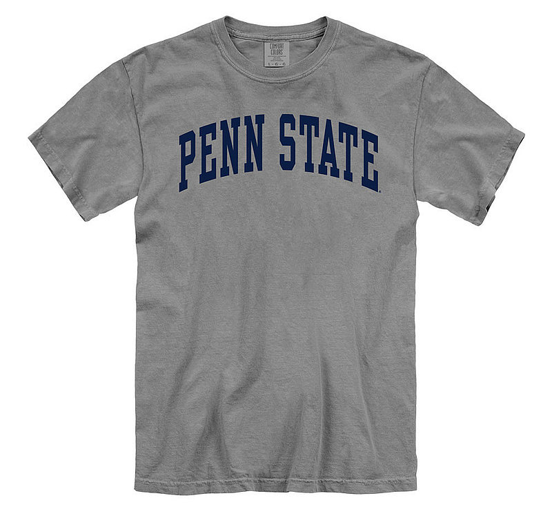 Comfort Colors Penn State Arching Comfort Colors T-Shirt Grey Nittany Lions (PSU) (Comfort Colors)