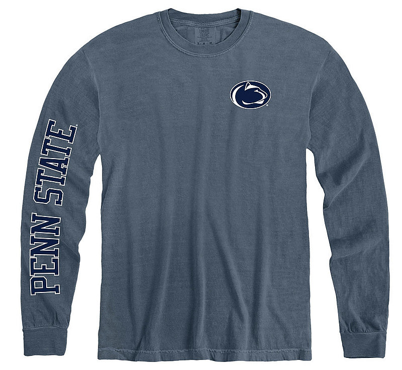 Comfort Colors Penn State Nittany Lions Denim Comfort Colors Long Sleeve Nittany Lions (PSU) (Comfort Colors)