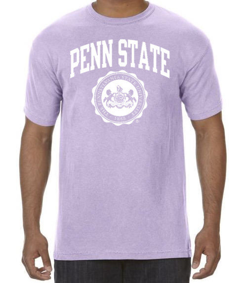Comfort Colors Penn State Official Seal Orchid Comfort Colors Tee Nittany Lions (PSU) (Comfort Colors)