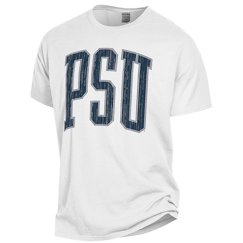 Comfort Wash Penn State PSU Comfort Wash White T-Shirt Nittany Lions (PSU) (Comfort Wash )